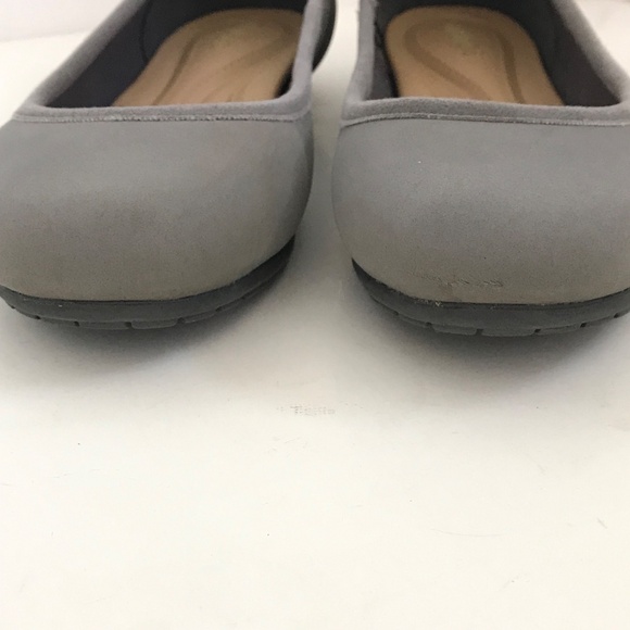 CROCS Marin Ballet Flats Comfort Shoes Gray Colorite Slip On Women’s Size 8 - Picture 8 of 15
